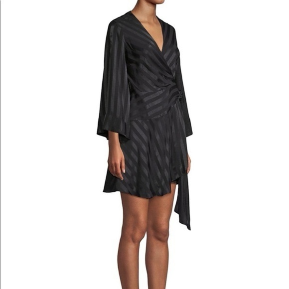 New! Significant Other Serenity Wrap Contrast Dress - Picture 3 of 5